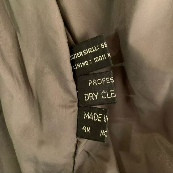 Steinmark brown vintage Leather biker jacket size 40 - Picture 8 of 12